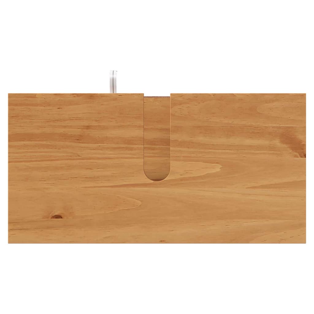 vidaXL Bathroom Furniture Set VIGO 3 pcs Honey Brown Solid Pine Wood