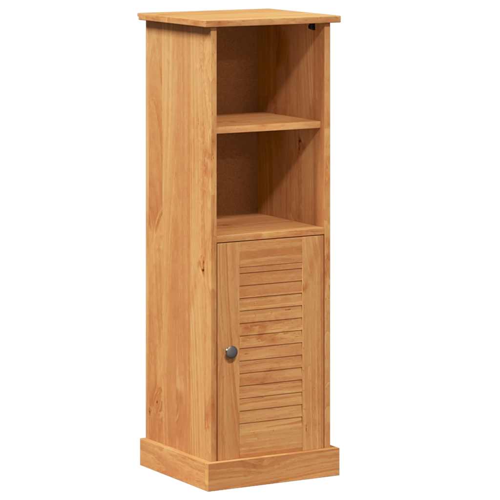 vidaXL Bathroom Furniture Set VIGO 4 pcs Honey Brown Solid Pine Wood