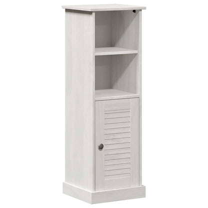 vidaXL Bathroom Furniture Set 4 pcs Antique White Solid Pine Wood