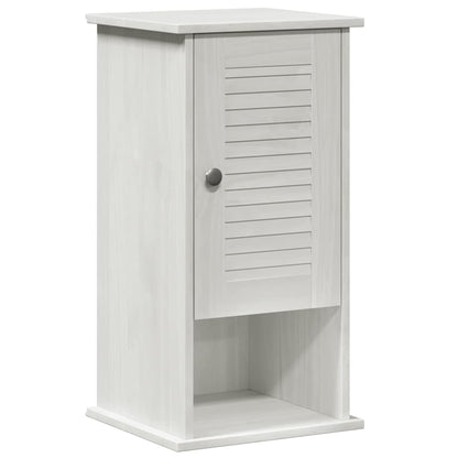 vidaXL Bathroom Furniture Set VIGO 5 pcs Antique White Solid Pine Wood