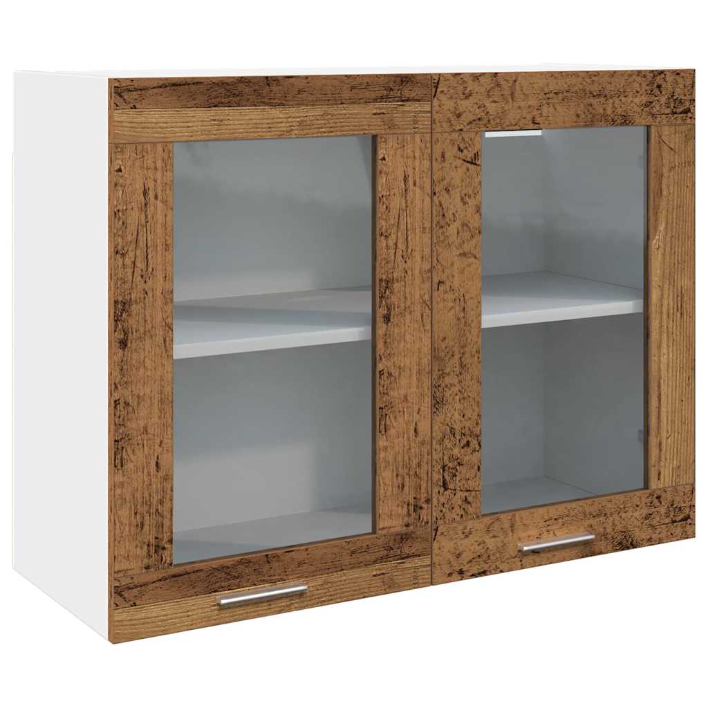vidaXL 7 Piece Kitchen Cabinet Set Lyon Old Wood Engineered Wood