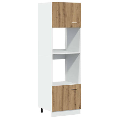 vidaXL 7 Piece Kitchen Cabinet Set Lyon Artisan Oak Engineered Wood