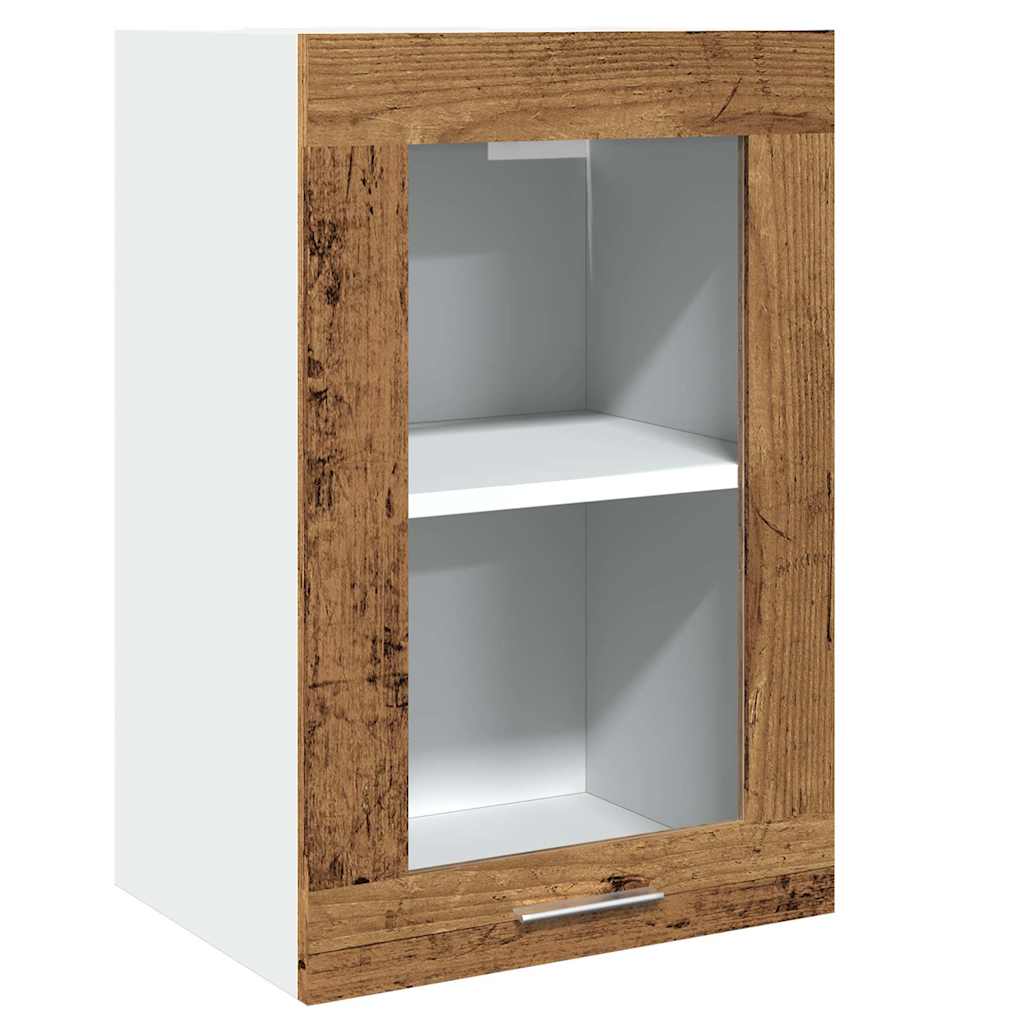 vidaXL 11 Piece Kitchen Cabinet Set Lyon Old Wood Engineered Wood