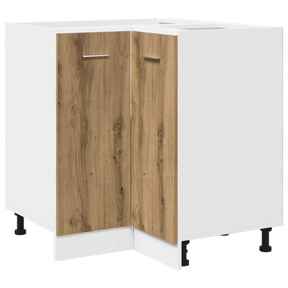 vidaXL 11 Piece Kitchen Cabinet Set Lyon Artisan Oak Engineered Wood