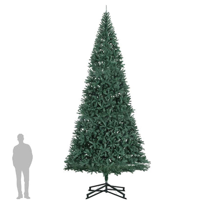 vidaXL Artificial Christmas Tree with Stand Green 500 cm PVC