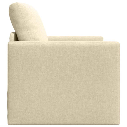 vidaXL Sofa Bed Cream 74 x 77 x 81 cm Velvet