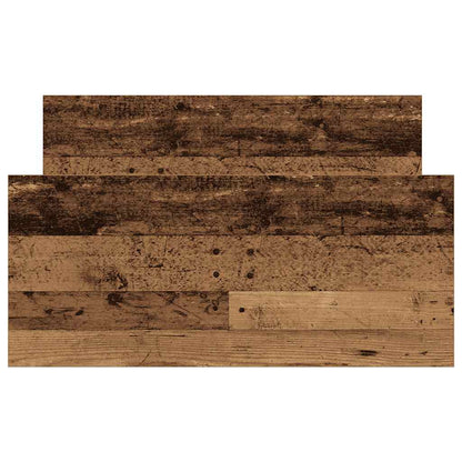 vidaXL Bed Frame without Mattress Old Wood 100x200 cm Engineered Wood