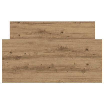 vidaXL Bed Frame without Mattress Artisan Oak 90x190 cm Engineered Wood