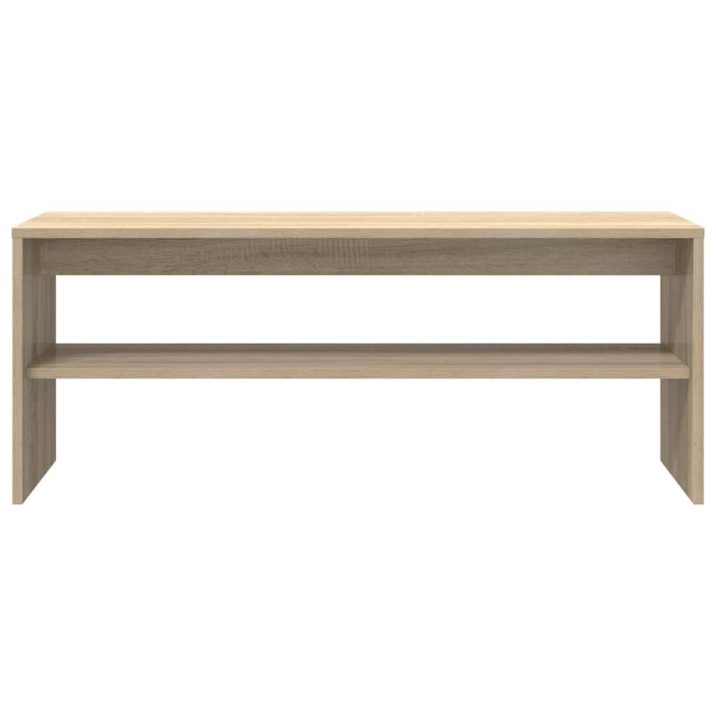 vidaXL TV Cabinet Sonoma Oak 100x40x40 cm Engineered Wood
