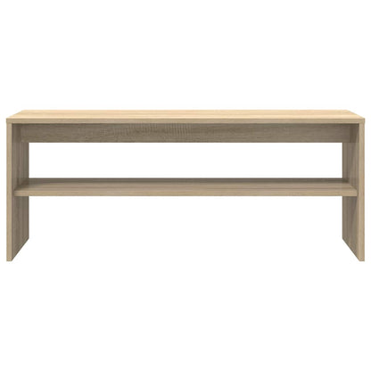 vidaXL TV Cabinet Sonoma Oak 100x40x40 cm Engineered Wood