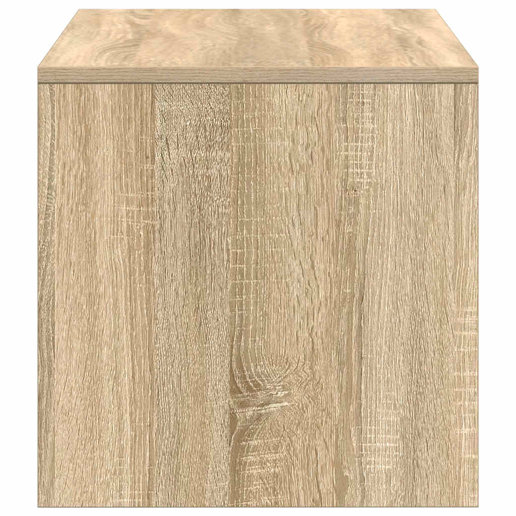 vidaXL TV Cabinet Sonoma Oak 100x40x40 cm Engineered Wood