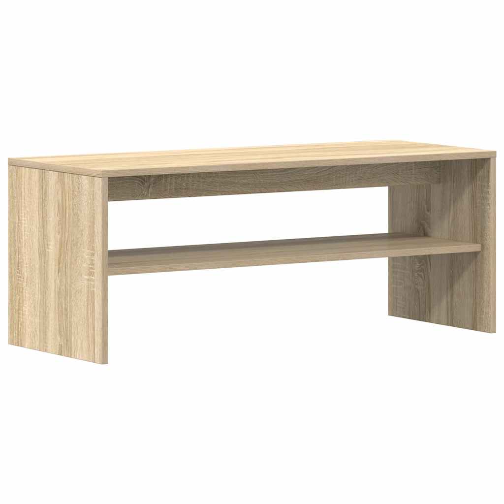 vidaXL TV Cabinet Sonoma Oak 100x40x40 cm Engineered Wood