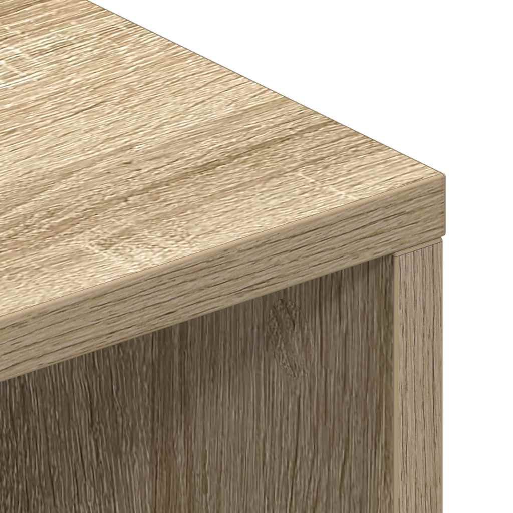 vidaXL TV Cabinet Sonoma Oak 100x40x40 cm Engineered Wood