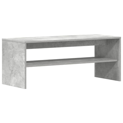 vidaXL TV Cabinet Concrete Grey 100x40x40 cm Engineered Wood