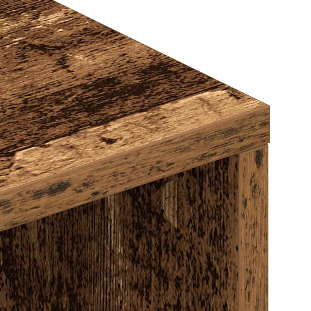 vidaXL TV Cabinet Old Wood 100x40x40 cm Engineered Wood