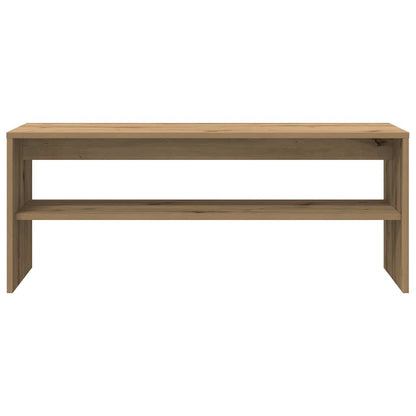 vidaXL TV Cabinet Artisan Oak 100x40x40 cm Engineered Wood