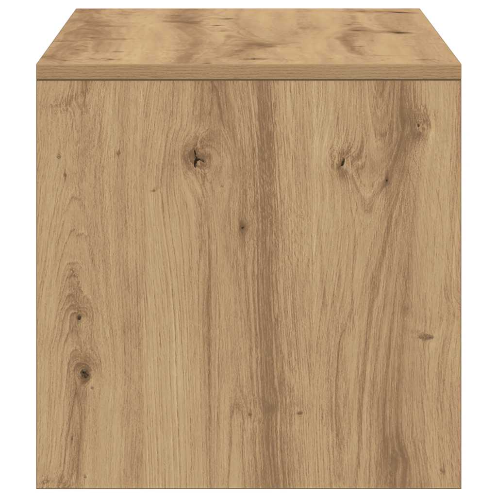 vidaXL TV Cabinet Artisan Oak 100x40x40 cm Engineered Wood