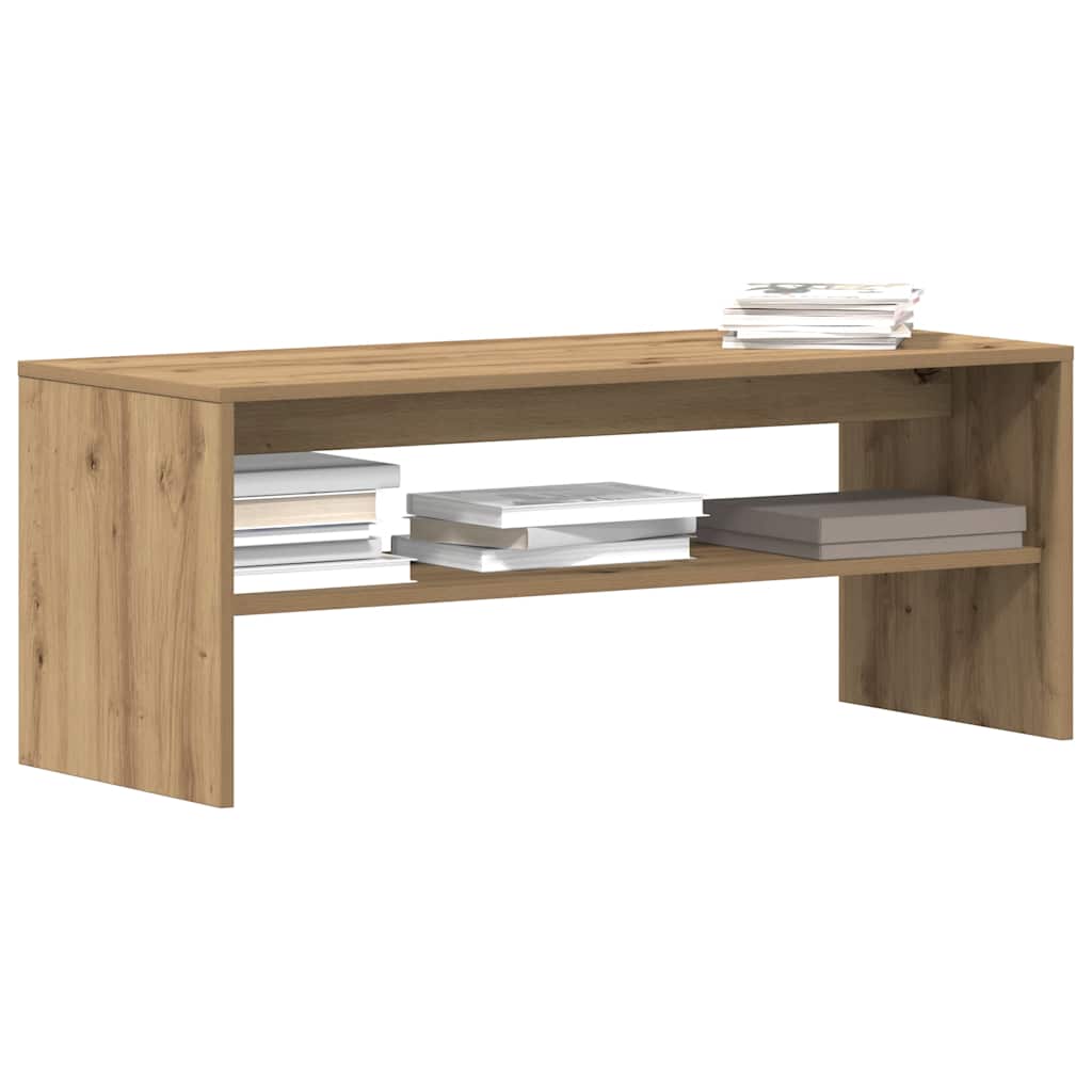 vidaXL TV Cabinet Artisan Oak 100x40x40 cm Engineered Wood