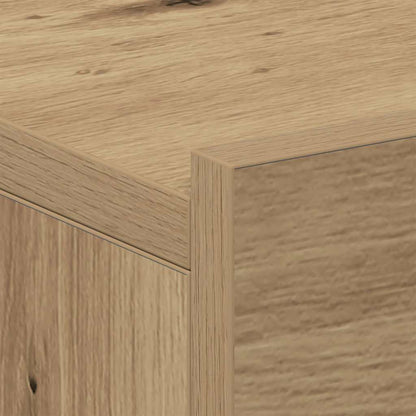 vidaXL Floating Nightstand Artisan Oak 40x32x15 cm Engineered Wood