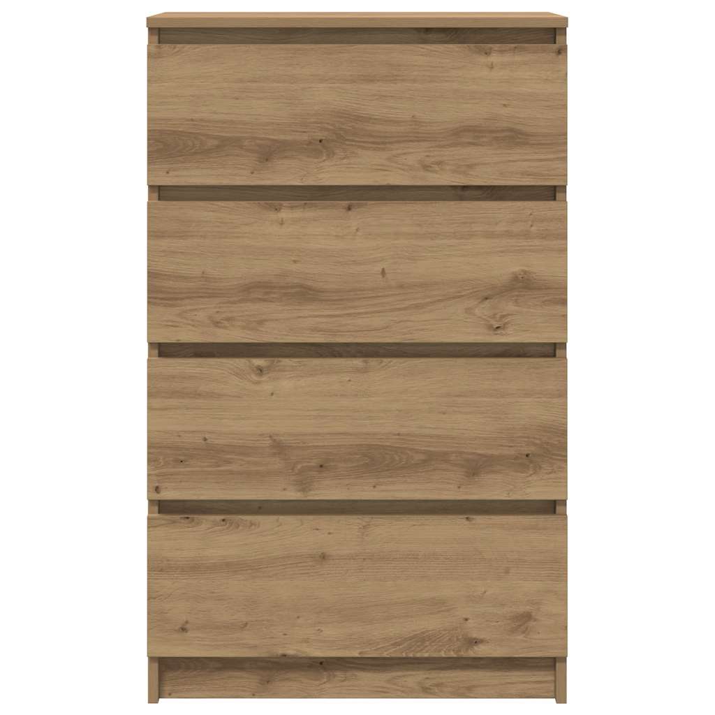 vidaXL Sideboard Artisan Oak 60x35x98.5 cm Engineered Wood