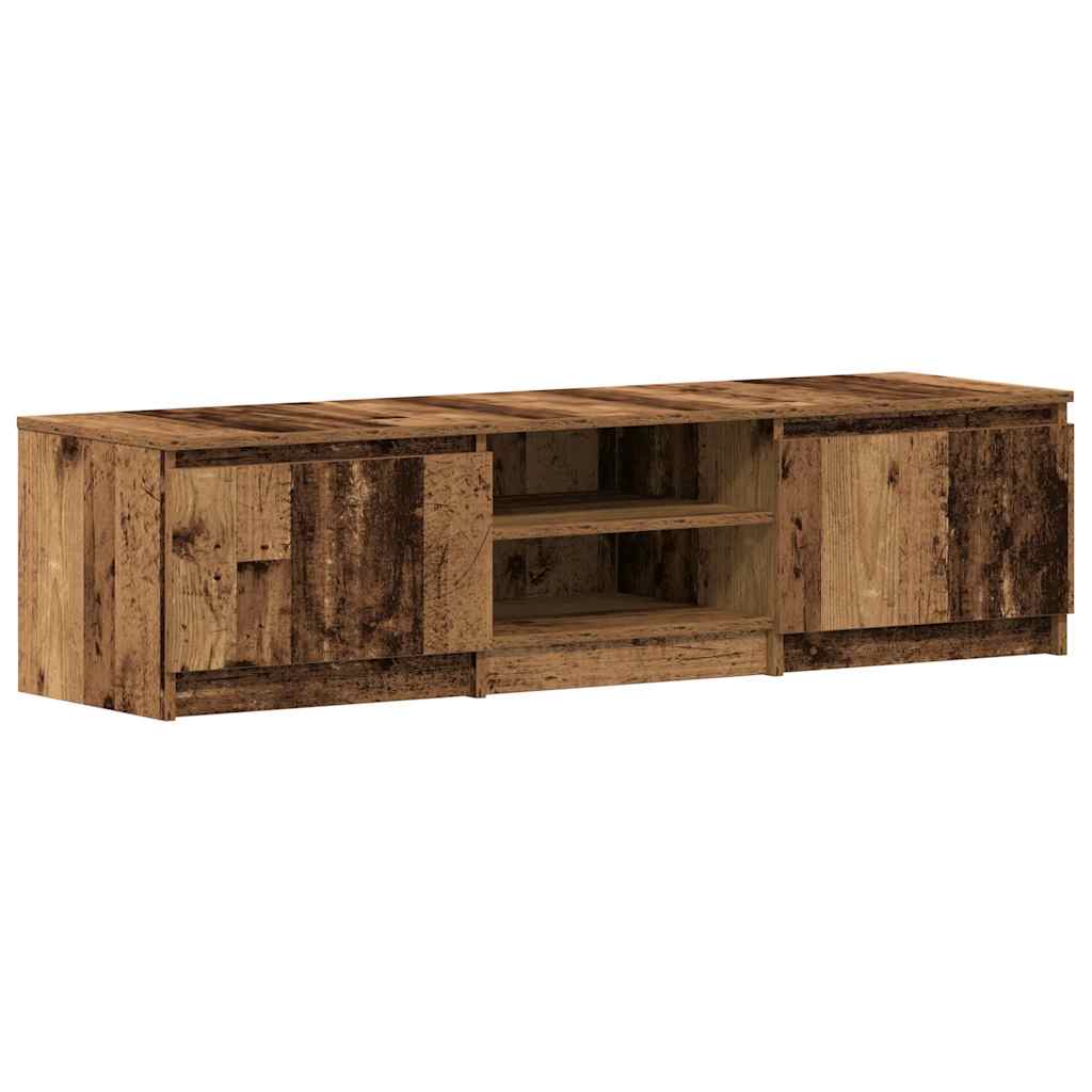 vidaXL TV Cabinet Old Wood 140x40x36 cm Engineered Wood