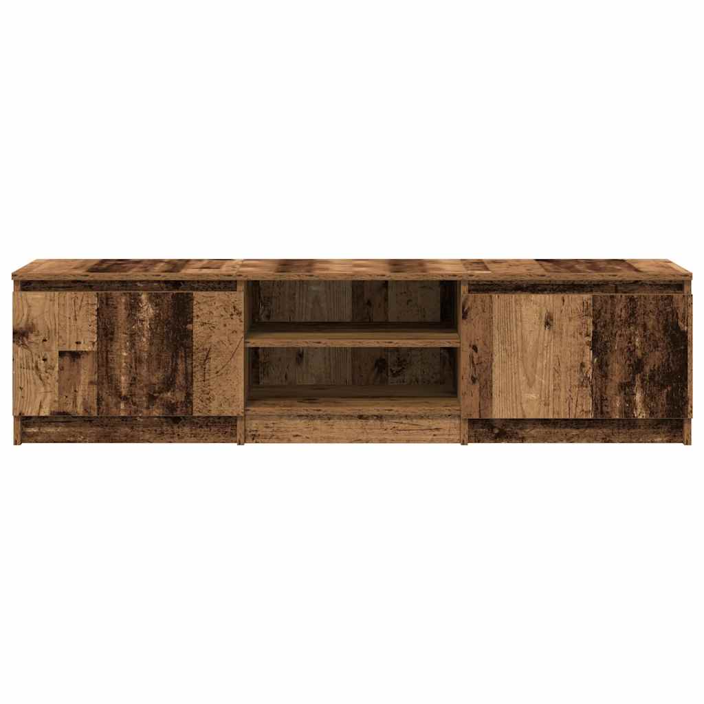 vidaXL TV Cabinet Old Wood 140x40x36 cm Engineered Wood
