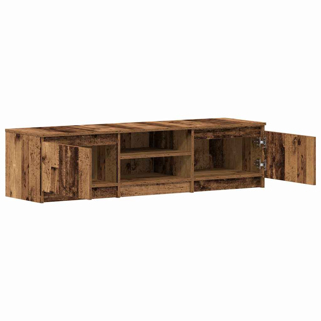 vidaXL TV Cabinet Old Wood 140x40x36 cm Engineered Wood