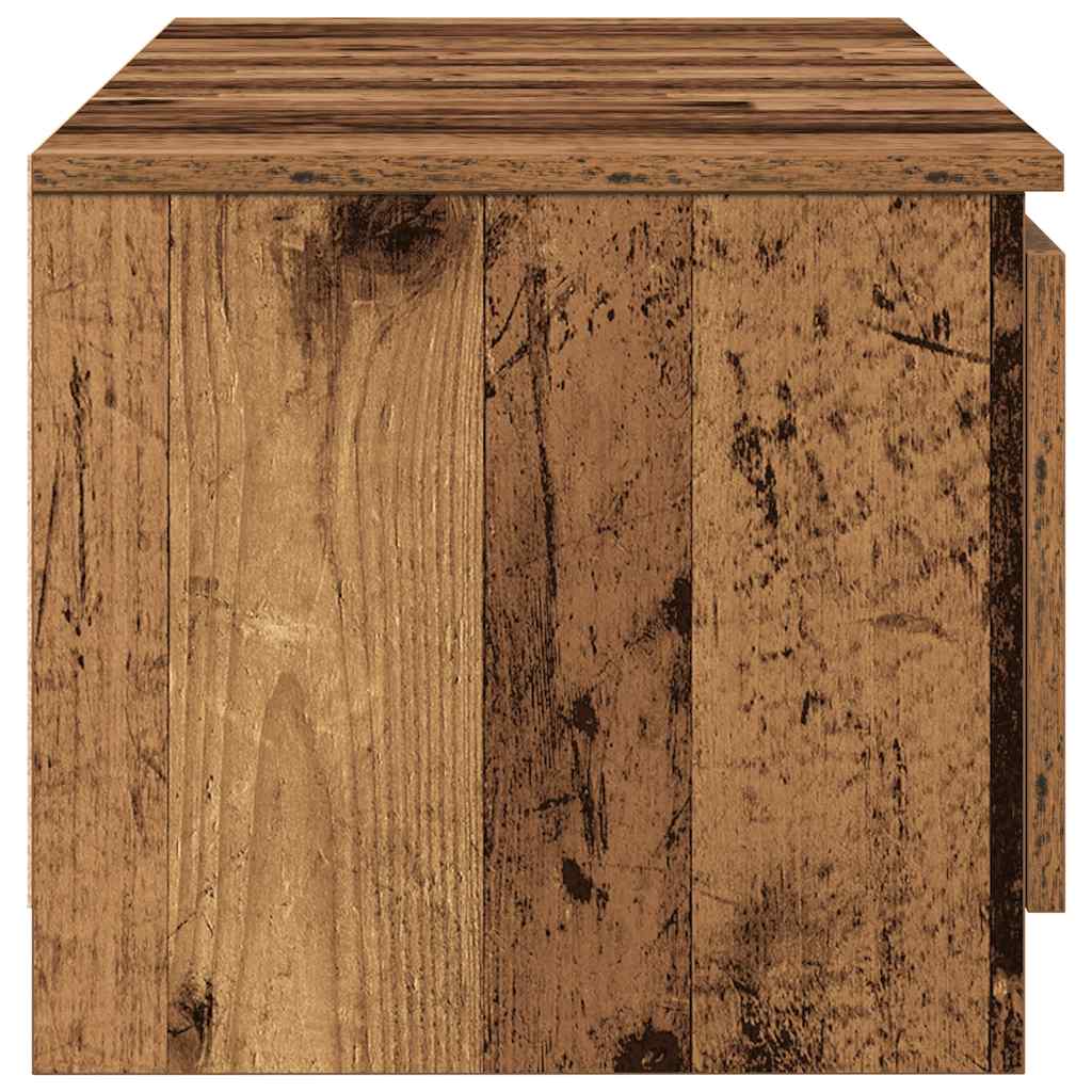 vidaXL TV Cabinet Old Wood 140x40x36 cm Engineered Wood