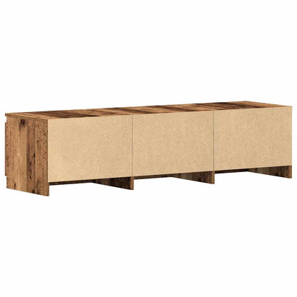 vidaXL TV Cabinet Old Wood 140x40x36 cm Engineered Wood
