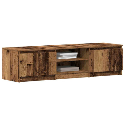 vidaXL TV Cabinet Old Wood 140x40x36 cm Engineered Wood