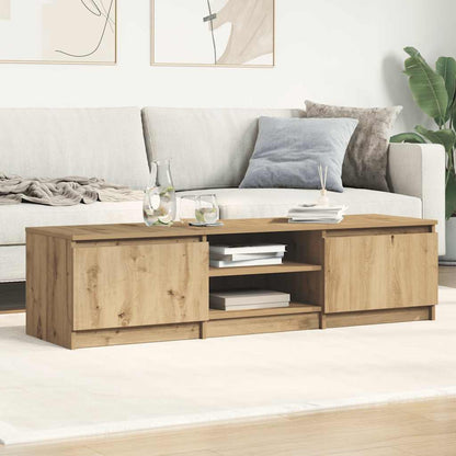 vidaXL TV Cabinet Artisan Oak 140x40x36 cm Engineered Wood