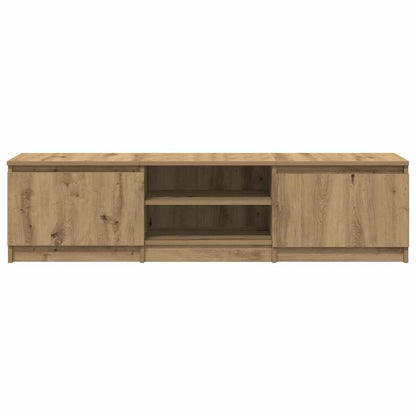 vidaXL TV Cabinet Artisan Oak 140x40x36 cm Engineered Wood