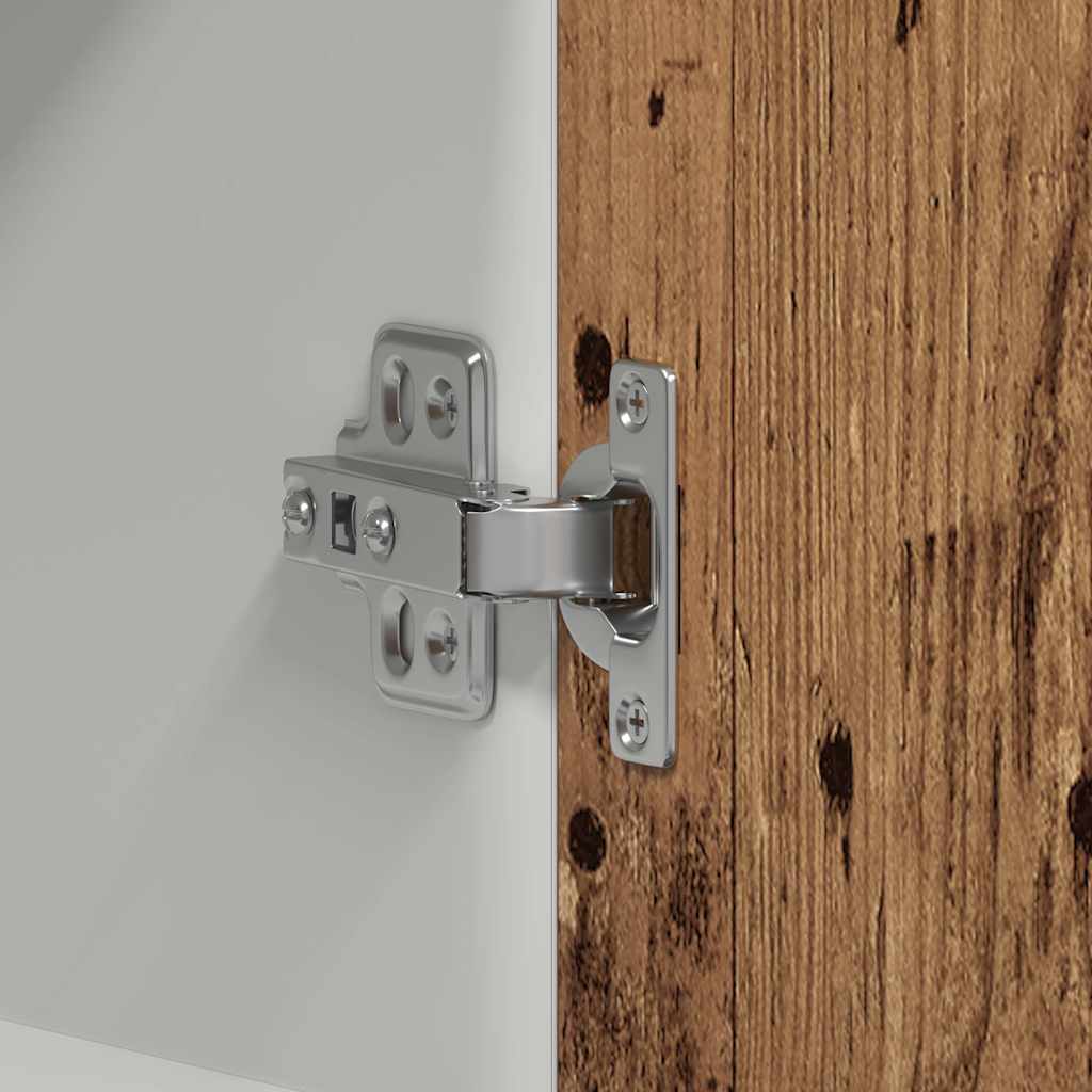 vidaXL Kitchen Wall Cabinet Lyon Old Wood 60x31x60 cm Engineered Wood