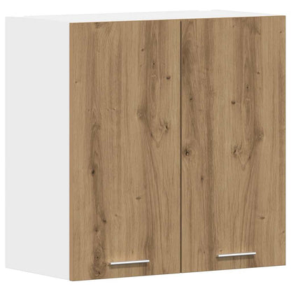 vidaXL Kitchen Wall Cabinet Lyon Artisan Oak 60x31x60 cm Engineered Wood