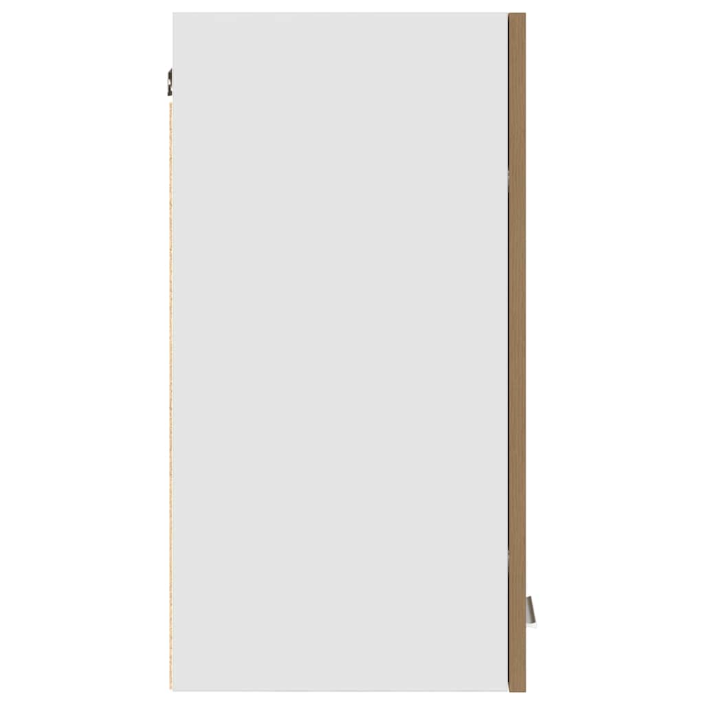 vidaXL Kitchen Wall Cabinet Lyon Artisan Oak 60x31x60 cm Engineered Wood