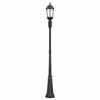 vidaXL Garden Light Bronze 68 x 20 x 235 cm Aluminium and Glass