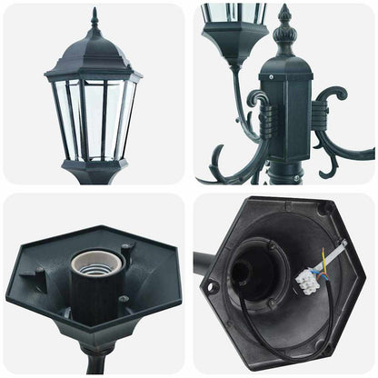 vidaXL Garden Light Vintage Brushed Green 57 x 49 x 241 cm