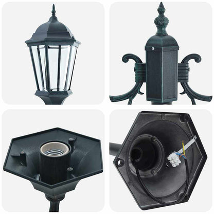 vidaXL Garden Light Vintage Brushed Green 68 x 20 x 235 cm