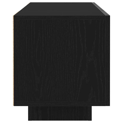 vidaXL TV Cabinet Black 160 x 35 x 40 cm Engineered Wood