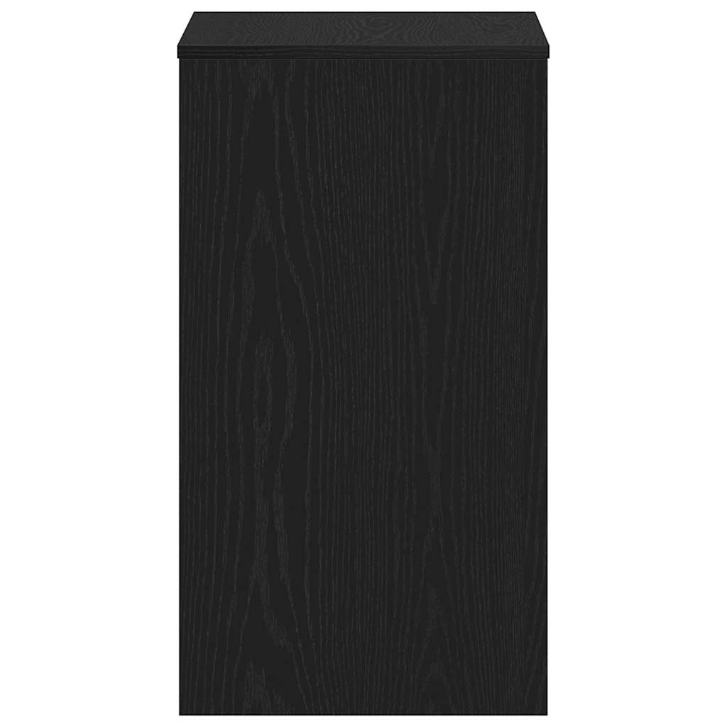 vidaXL Desk Black Oak 90x40x72 cm Engineered Wood