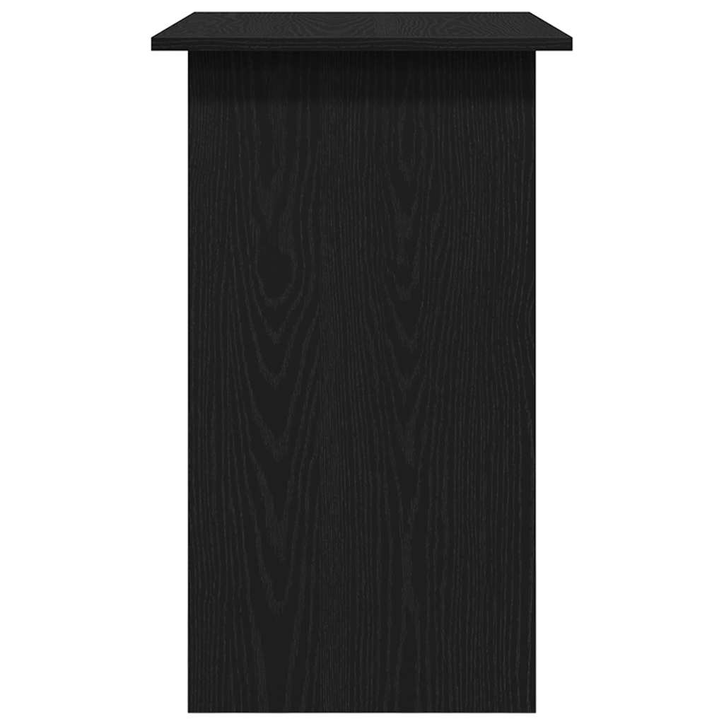 vidaXL Desk Black Oak 80x45x74 cm Engineered Wood
