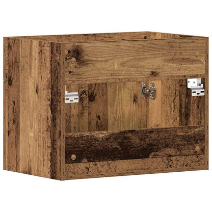 vidaXL Bathroom Sink Cabinet Old Wood 60x38.5x46 cm Engineered Wood