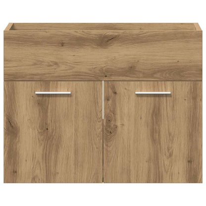 vidaXL Bathroom Sink Cabinet Artisan Oak 60x38.5x46 cm Engineered Wood