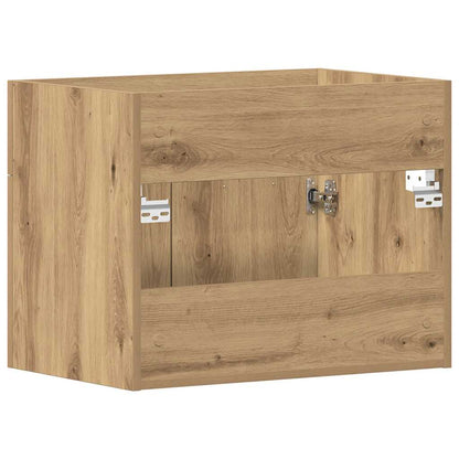 vidaXL Bathroom Sink Cabinet Artisan Oak 60x38.5x46 cm Engineered Wood