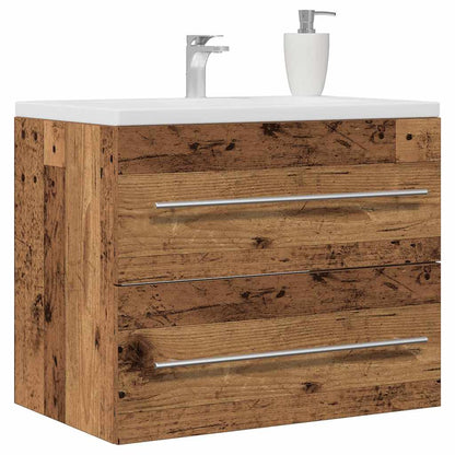 vidaXL Bathroom Sink Cabinet Old Wood 60x38,5x48 cm Engineered Wood