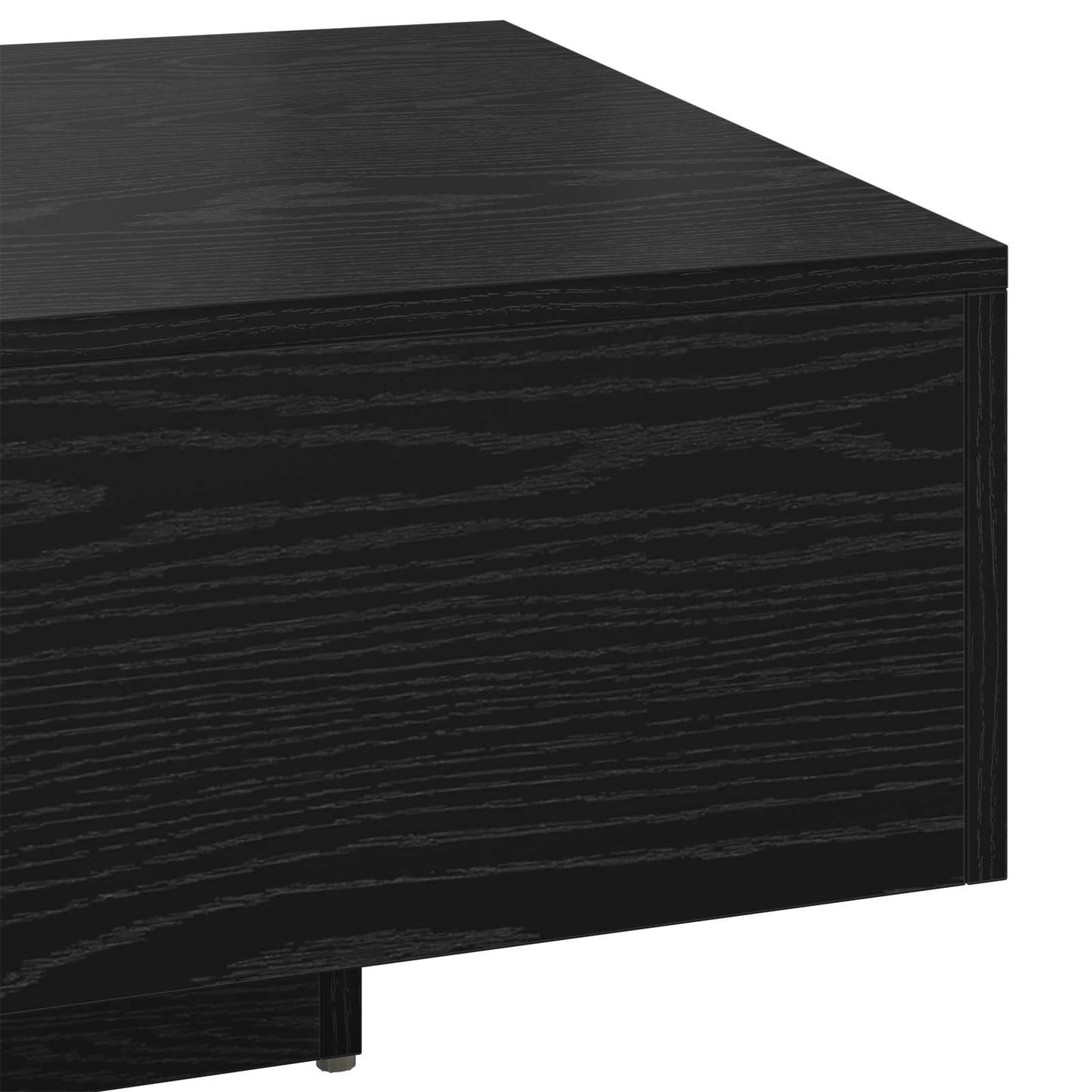 vidaXL Coffee Table Black Oak 85 x 55 x 31 cm