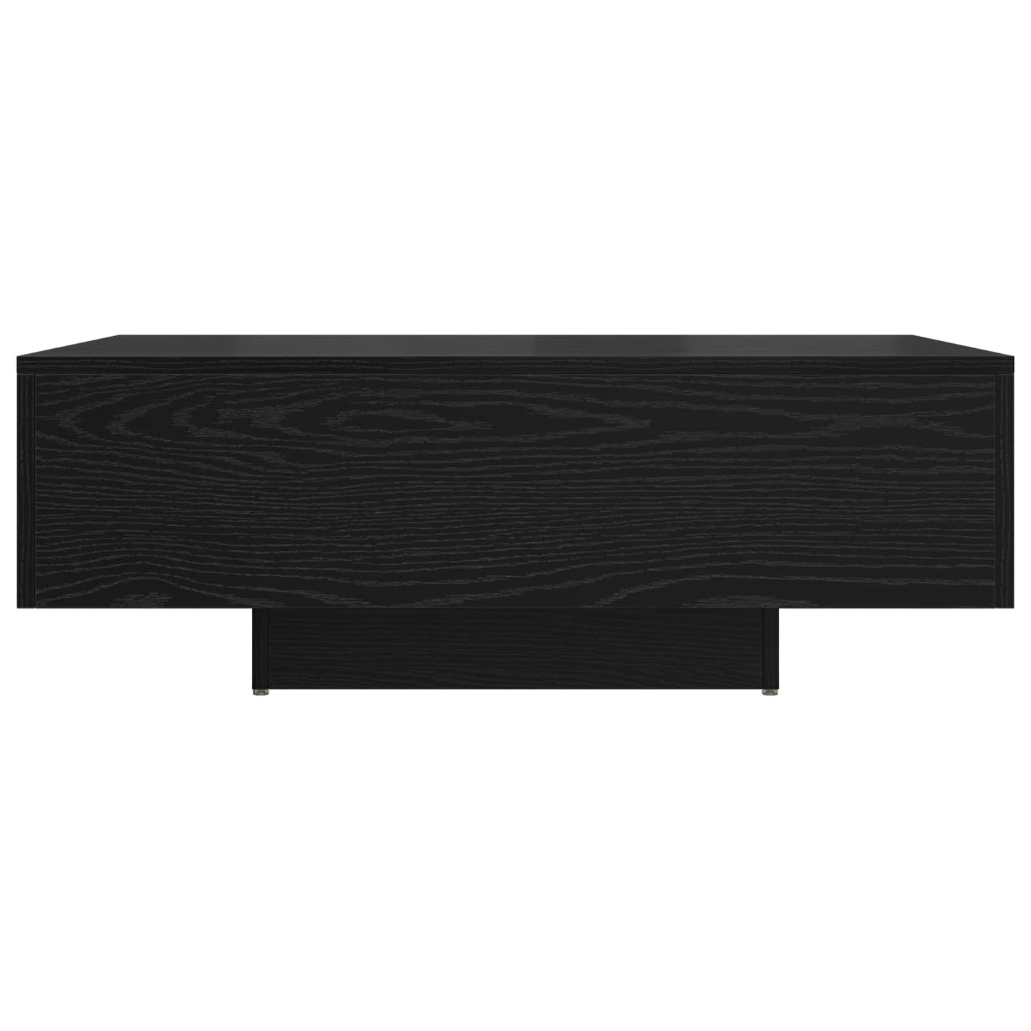 vidaXL Coffee Table Black Oak 85 x 55 x 31 cm
