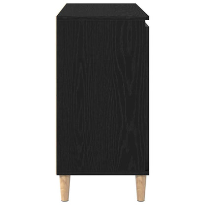 vidaXL Sideboard with Drawer Black 102 x 35 x 60 cm Engineered wood