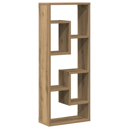 vidaXL Wall Shelf Artisan Oak 36x16x90 cm Engineered Wood