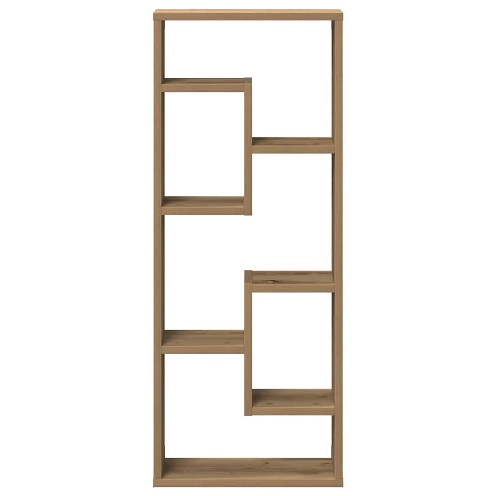 vidaXL Wall Shelf Artisan Oak 36x16x90 cm Engineered Wood